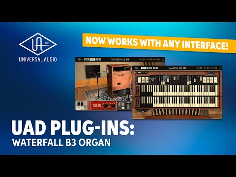 Universal Audio Waterfall B3 Organ Virtual Instrument Plug-in