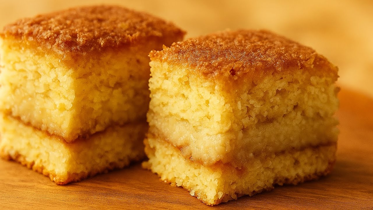 Miodowe Lata – ciasto z kaszą manną i orzechami, które znika w mgnieniu ...