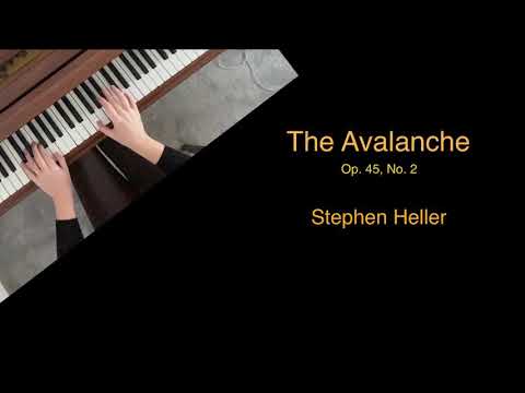 The Avalanche, Op. 45, No. 2 by Stephen Heller. #RCM 4 - Piano Etudes. 2015+2022 Edition