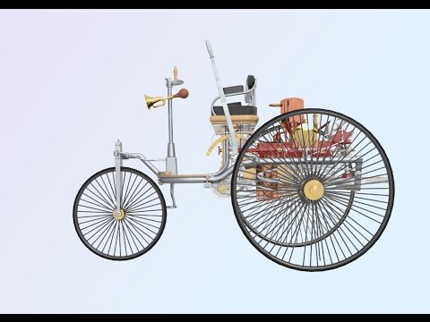 Benz Motorwagen Animation – UC Berkeley E128 Final Project