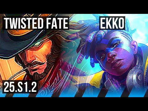 TWISTED FATE vs EKKO (MID) | KR Master | 25.S1.2