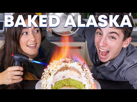 Making a Baked Alaska for the First Time! | Food with Friends