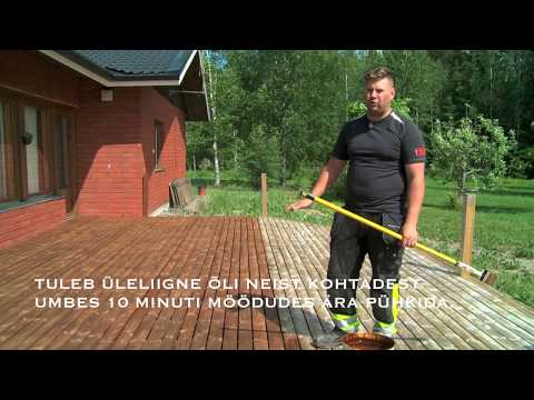 Terrassi pesemine ja hooldus