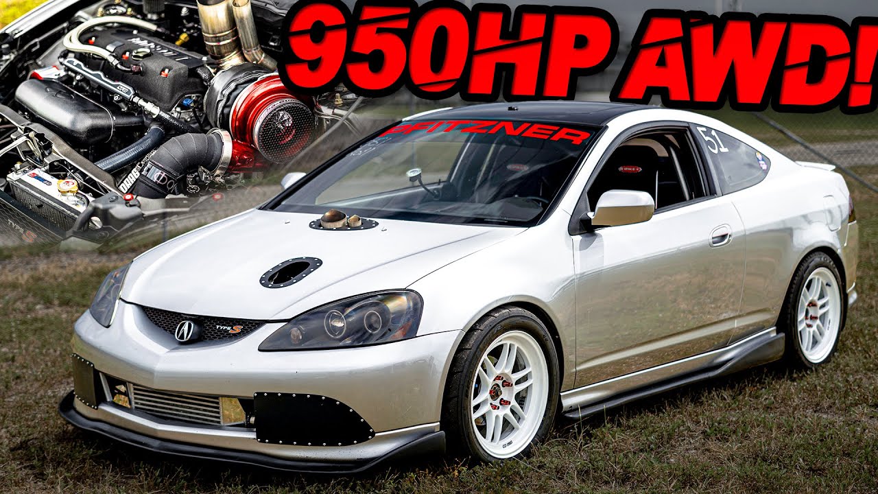 950HP AWD RSX Dominates Exotics! 