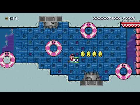 Biteback Tunnel Speedrun by Matthew ~ World Record! - Super Mario Maker - No Commentary 1bt