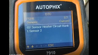 Honda Odyssey (2005 - 2010) B1 S2 O2 Sensor Replacement.  Downstream, rear bank P0141 OBD error