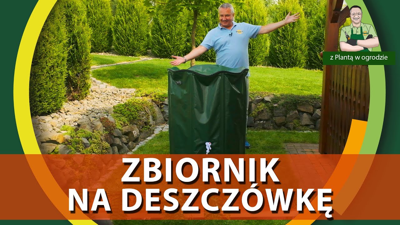 Zbiornik na deszczówkę - montaż - Z PLANTĄ W OGRODZIE