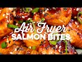 Air Fryer Salmon Bites { Quick & Easy! } | Supergolden Bakes
