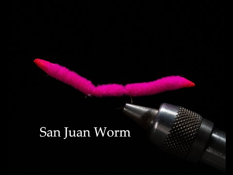San Juan (Mega) Worm Fly Tying Instructions by Michael Falkoff