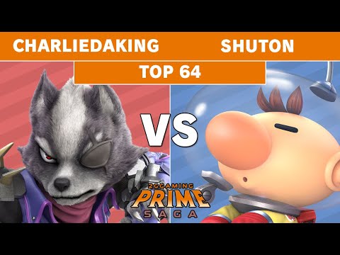2GG: Prime Saga - Charliedaking (Wolf) vs SST | Shuton (Olimar) Top 64 - Smash Ultimate