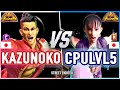 SF6 🔥 Kazunoko (Jamie) vs CPU Level 5 (Chun-Li) 🔥 Street Fighter 6