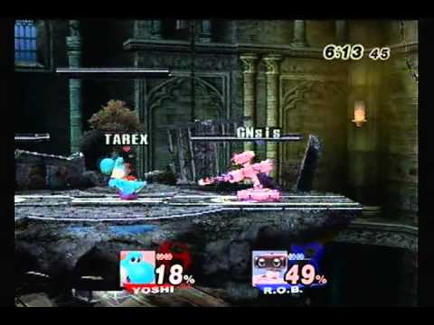 SMTP1 - TarexTheRex (Yoshi) vs AkaGenesis (ROB) LB4 (1of2)
