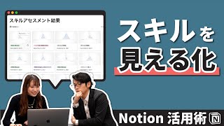 Notionで新たな発見をする瞬間（00:00:00 - 00:00:44） - Notionでチームのスキルを見える化する活用術！【おたくのNotion、見せてください】