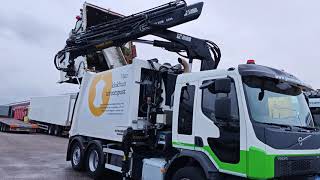 Volvo FE 280 6x2/4 Day Cab Euro6B - Bekker LaGram VP II 516V19 + Hiab  garbage truck | Image 4 - Autoline