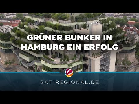 Grüner Bunker in Hamburg seit einem Jahr geöffnet