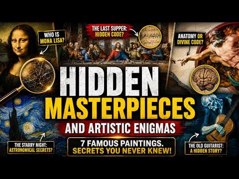 Hidden Secrets in Famous Paintings | Mona Lisa, Last Supper & Starry Night Mysteries