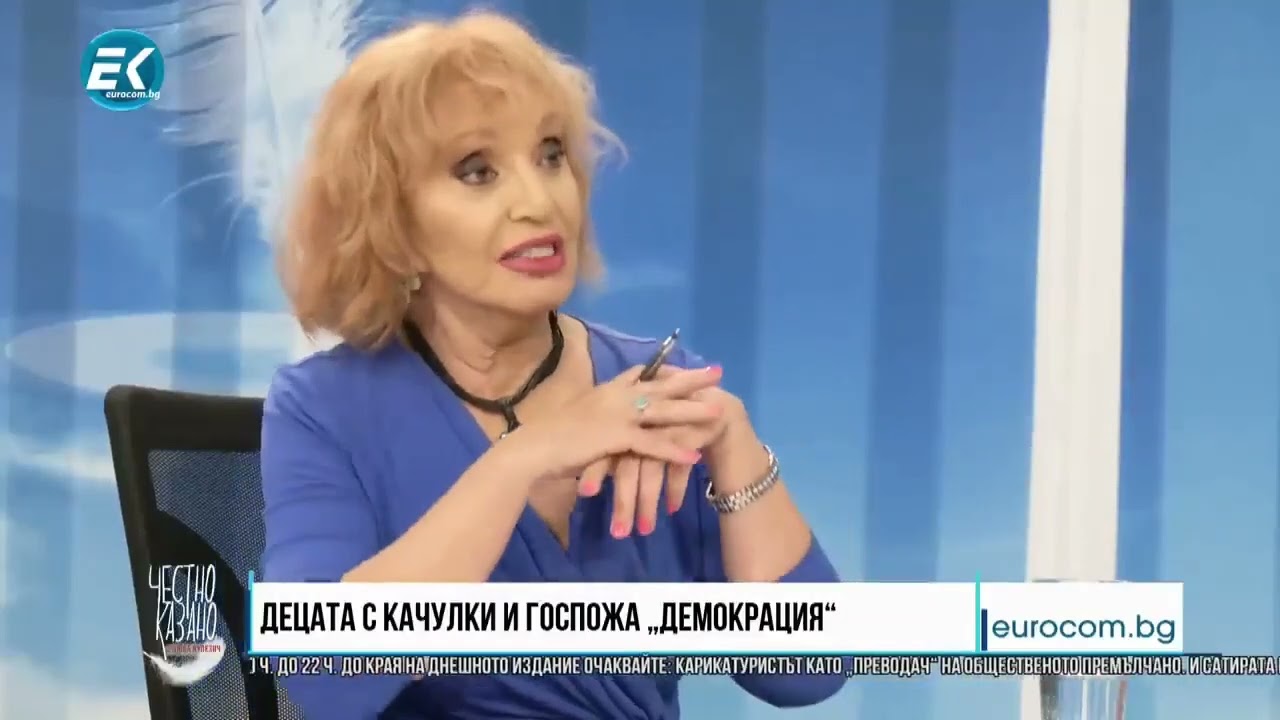 Децата с качулки и госпожа демокрация - участие в предаването Честно Казано при Люба Кулезич