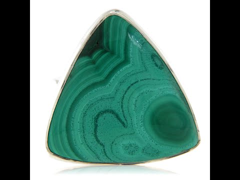 Inel Argint 925 Malachit Natural - Eleganta si Purificare