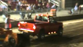 preview picture of video 'indiana county fair truck pulls 8/29/11'