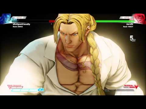 STREET FIGHTER V (BETA) Nash perfect w/CA