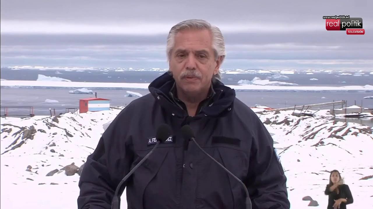 Alberto Fernández, desde la Antártida: "La Argentina viaja hacia un futuro de libertad"