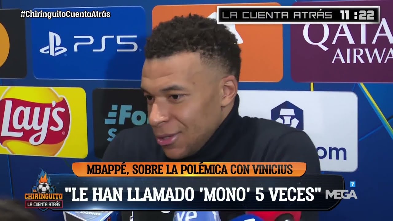 😡 MBAPPÉ, a EDU AGUIRRE: "PRESTIANNI le HA LLAMADO 5 VECES 'MONO' a VINICIUS".