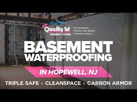 Basement Waterproofing & Foundation Repair In Hopewell, NJ