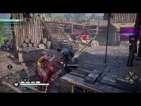 Collect Hidden Intel - Sneak and Snatch   Rebel Missions Game-play PC - Assassin's Creed Valhalla