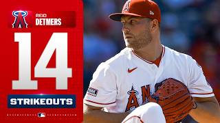NEW SEASON HIGH! Reid Detmers' career-best 14 strikeouts on Sunday Night Baseball! | MLB Highlights