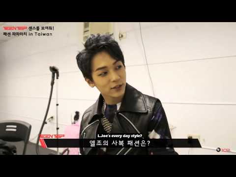 [Eng Sub] 140625 Naver Starcast - Teen Top Fashion Paparazzi in Taiwan