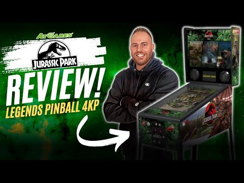 AtGames Jurassic Park 4KP Legends Pinball [SE] Review!
