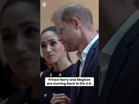 Prince Harry and Meghan Markle are moving back to the U.K. #shorts