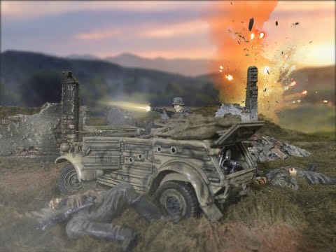 #MedalOfHorror - Plastic Commandos WW2 stop motion animation test