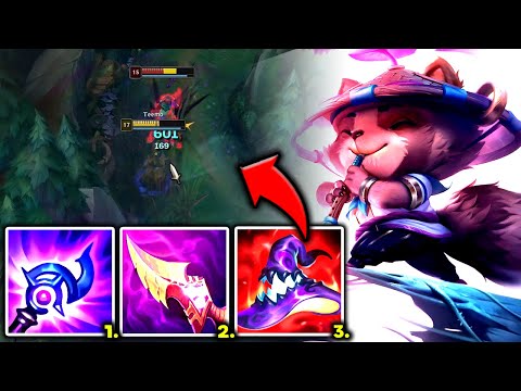 TEEMO TOP BUT MY SHROOMS ARE 100% BROKEN (1 SHROOM = 1 KILL) - S13 Teemo TOP Gameplay Guide