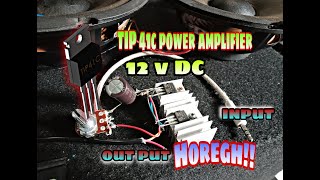 Download lagu Tip 41c Mini amplifier 12v // Super BassS mp3