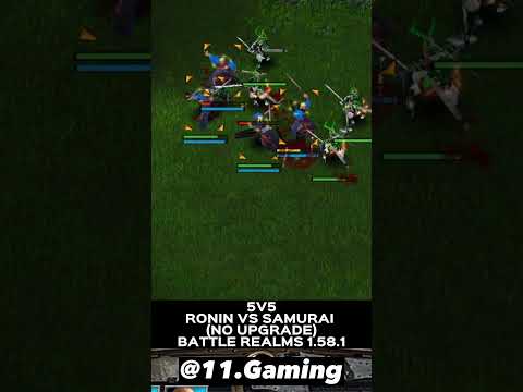 RONIN vs SAMURAI (No Upgrades) 5vs5 #shorts