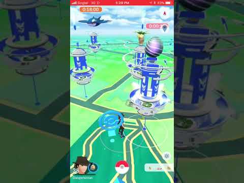 SG Mewtwo EX raid at Canberra Park (31 Jan 2018)