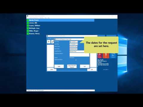 Time Clock Mts Creating A Time Off Request