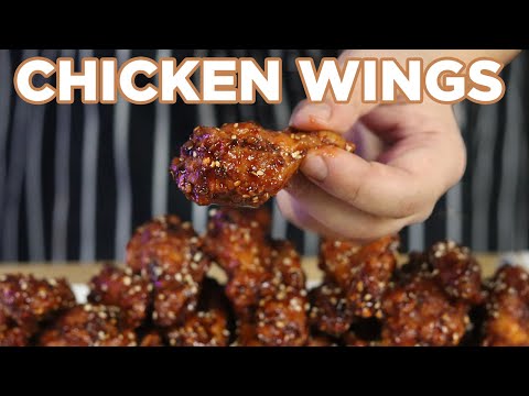 Crispy Sweet and Spicy Chicken Wings (Korean Style Recipe)