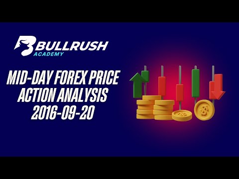 Midday Forex price action Analysis – 2016-09-20
