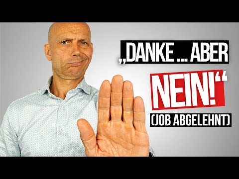 Job richtig absagen (+ dabei sogar einen guten Eindruck hinterlassen)