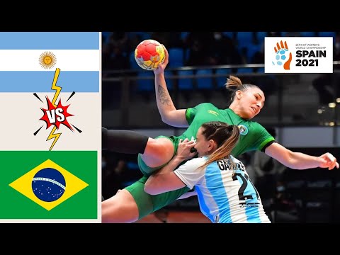 Argentina Vs Brazil Handball Women's World Championship Spain 2021
