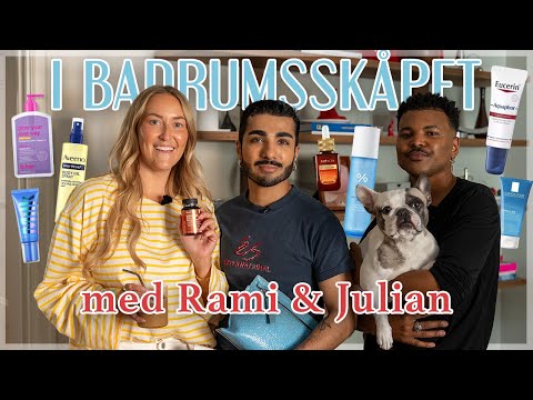 I BADRUMSSKÅPET MED RAMI & JULIAN