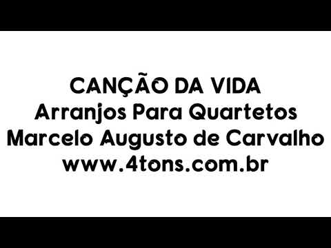 TTBB 0353 PB CANÇÃO DA VIDA  QUARTETO  PLAYBACK