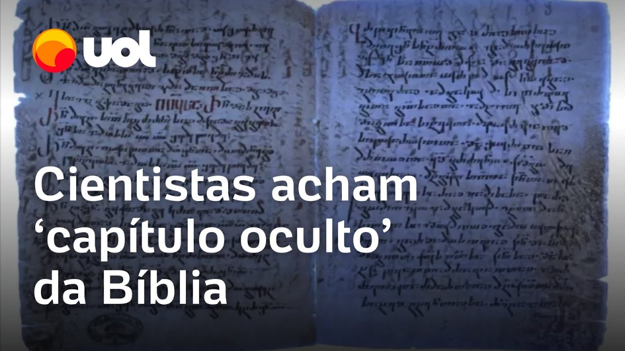 Como cientistas acharam um ‘capítulo oculto’ da Bíblia e o que diz o trecho