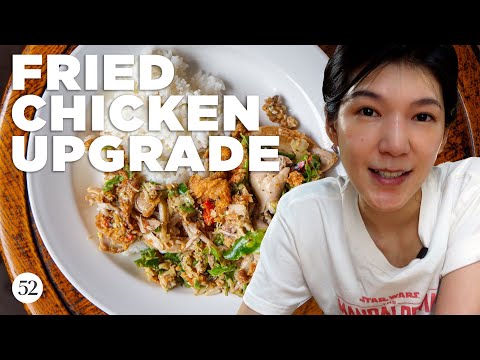 Upgrade Your Leftovers! Smashed Fried Chicken with Sambal | Escapism Cooking with Mandy Lee