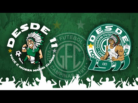 GUARANI 1 X 0 MOGI MIRIM (MELHORES MOMENTOS TORCIDA)