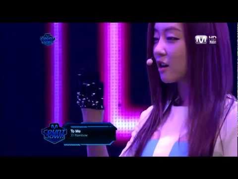 110421 Rainbow - To Me, LIVE @ M! Countdown