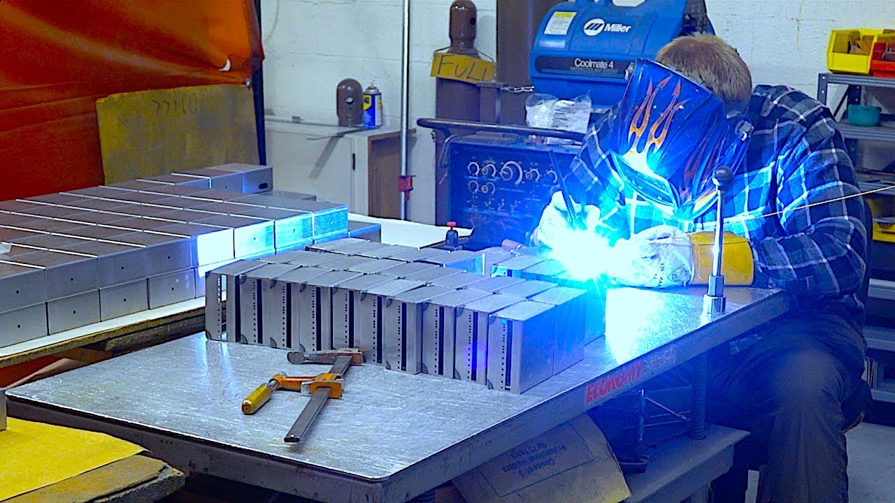 TIG Welding Sheet Metal Enclosures