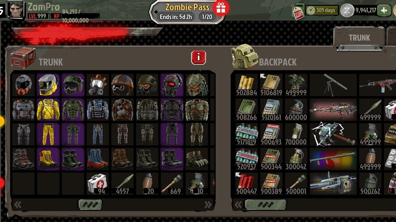 💎 The Walking Zombie 2 – Ultimate Account Gameplay (Millions of Cash + Rare Weapons) | Save Data